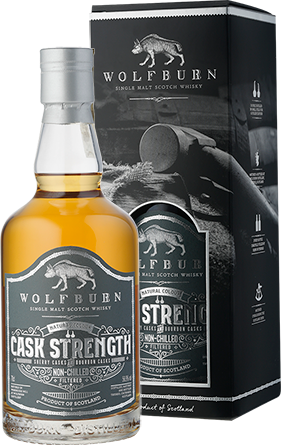 Alkohole mocne Wolfburn Cask Strenght Single Malt Whisky 56,9% - , 