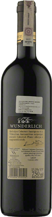 Wino Wunderlich Cabernet Sauvignon Cabernet Franc Villany - Czerwone, Wytrawne