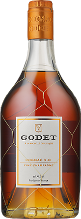 Alkohole mocne Xo Cognac Godet Fine Champagne With Gift Box - Inne, Inne