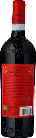 Wino Zensa Nero d'Avola Appassimento Organic DOP Sicilia - Czerwone, Wytrawne